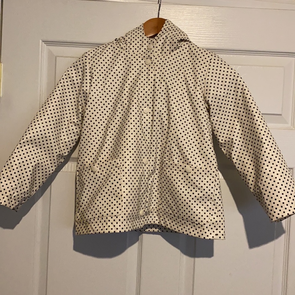 C&C CALIFORNIA
Kids' Girl's Faux Fur-lined Raincoat In Cream Black